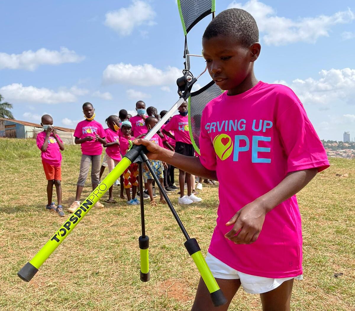 TOPSPINPRO COMMUNITY PROGRAM PARTNER: SERVING UP HOPE